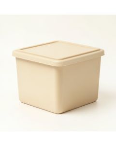 Meadow Brook Closed Outdoor Storage Box - Beige (synthetic illustration; no displayed measurements)