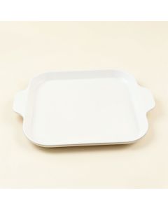 Juniper Branch Serving Tray - White (synthetic illustration; no displayed measurements)