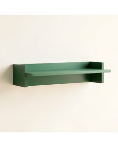 Cove Bluff Wall-Mounted Shelf - Green (synthetic illustration; no displayed measurements)