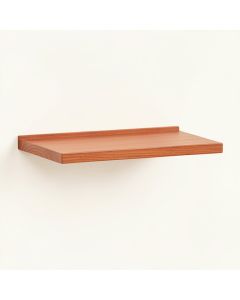 Fern Crest Wall-Mounted Shelf - Terracotta (synthetic illustration; no displayed measurements)
