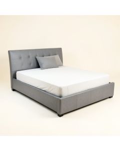 Lafever Upholstered Sleigh Bed (synthetic illustration; no displayed measurements)