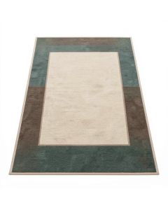 Gainford Beige/Teal/Brown Indoor / Outdoor Area Rug (synthetic illustration; no displayed measurements)