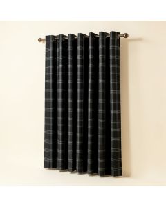 Conor Plaid Blackout Thermal Single Curtain Panel (synthetic illustration; no displayed measurements)