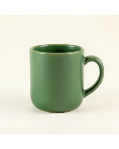 Vale Bend Ceramic Mug - Green (synthetic illustration; no displayed measurements)