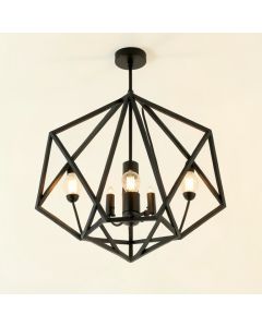 Chowchilla Unique Statement Geometric Chandelier (synthetic illustration; no displayed measurements)