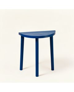 Ash Branch Compact Balcony Table - Blue (synthetic illustration; no displayed measurements)