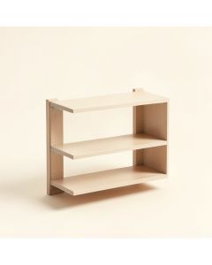 Utility Column Spine Wall Shelf (synthetic illustration; no displayed measurements)