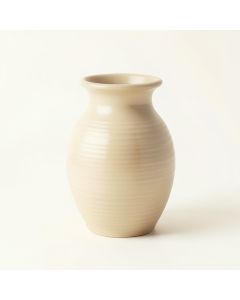 Rowan Branch Empty Decorative Vase - Beige (synthetic illustration; no displayed measurements)