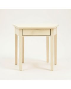 Maple Arc Small Writing Desk - Cream (synthetic illustration; no displayed measurements)