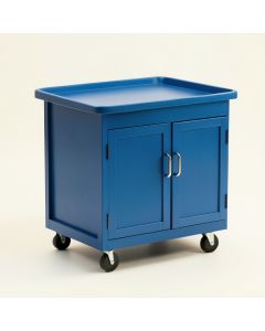 Alder Bend Empty Rolling Workshop Cart - Blue (synthetic illustration; no displayed measurements)