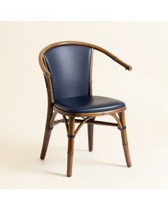 Holly Branch Dining Chair - Navy (synthetic illustration; no displayed measurements)