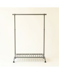 River Bend Empty Garment Rack - Gray (synthetic illustration; no displayed measurements)