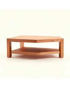 Sage Arc Coffee Table - Terracotta (synthetic illustration; no displayed measurements)