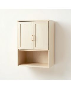 Pine Crest Wall-Mounted Laundry Cabinet - Ivory (synthetic illustration; no displayed measurements)