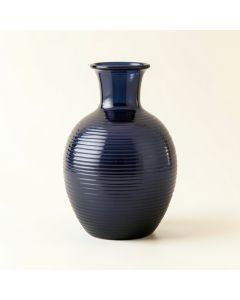 Elm Canyon Empty Decorative Vase - Navy (synthetic illustration; no displayed measurements)