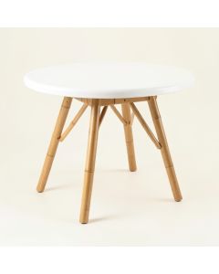 Field Brook Patio Table - White (synthetic illustration; no displayed measurements)