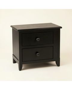 Linden Edge Nightstand - Black (synthetic illustration; no displayed measurements)