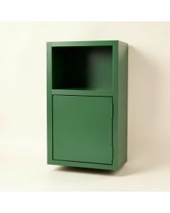 Willow Bend Wall-Mounted Entry Cabinet - Green (synthetic illustration; no displayed measurements)