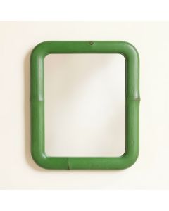 Cove Bridge Framed Wall Mirror - Green (synthetic illustration; no displayed measurements)