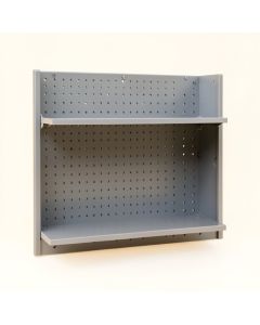 Stone Brook Empty Wall-Mounted Tool Organizer Panel - Gray (synthetic illustration; no displayed measurements)