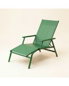 Rowan Dale Outdoor Lounge Chair - Green (synthetic illustration; no displayed measurements)
