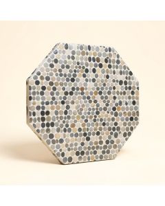 Cascade Random Sized Porcelain Octagon And Dot Mosaic Wall & Floor Tile (synthetic illustration; no displayed measurements)
