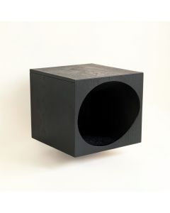 Oak Brook Wall-Mounted Cat Perch - Black (synthetic illustration; no displayed measurements)