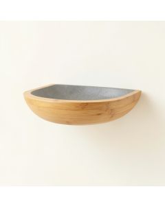 Willow Bluff Wall-Mounted Cat Perch - Gray (synthetic illustration; no displayed measurements)