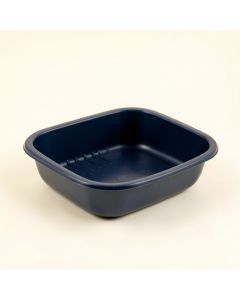 Ash Dale Empty Under-Desk Cable Tray - Navy (synthetic illustration; no displayed measurements)