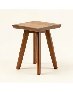 Fuller Solid Wood 3 Legs End Table (synthetic illustration; no displayed measurements)