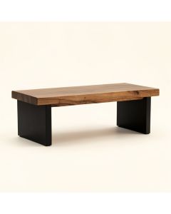Lemay Wood Bench (synthetic illustration; no displayed measurements)