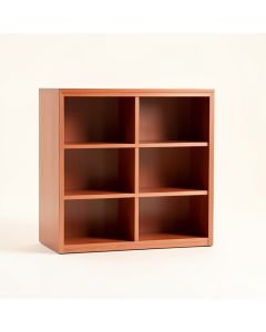 Clay Field Freestanding Bookcase - Terracotta (synthetic illustration; no displayed measurements)