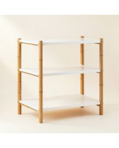 Wren Crest Empty Seed-Starting Shelving Unit Without Lights - White (synthetic illustration; no displayed measurements)
