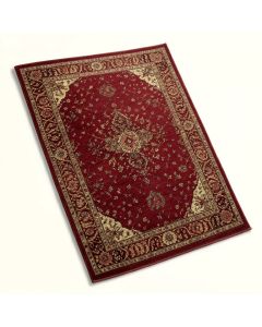 Brandt Oriental Burgundy Area Rug (synthetic illustration; no displayed measurements)