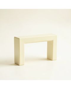 Fern Bridge Cabinet Handle Without Packaging - Cream (synthetic illustration; no displayed measurements)