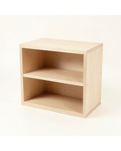 Sage Bluff Low Toy Storage Unit - Beige (synthetic illustration; no displayed measurements)