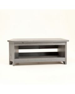 Elm Brook Shoe Storage Bench - Gray (synthetic illustration; no displayed measurements)