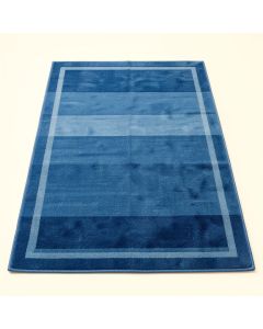Cliff Crossing Rectangular Outdoor Rug - Blue (synthetic illustration; no displayed measurements)