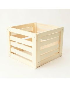 Flint Falls Empty Furniture-Style Pet Crate - Cream (synthetic illustration; no displayed measurements)