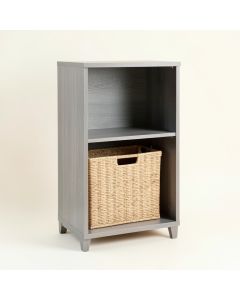 Reed Canyon Freestanding Pull-Out Hamper Cabinet - Gray (synthetic illustration; no displayed measurements)