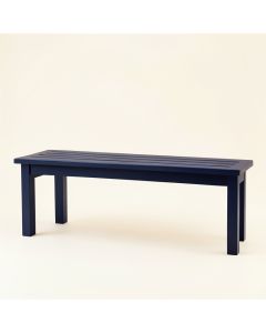Stone Crossing Indoor Bench - Navy (synthetic illustration; no displayed measurements)