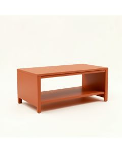 Fern Dale Coffee Table - Terracotta (synthetic illustration; no displayed measurements)