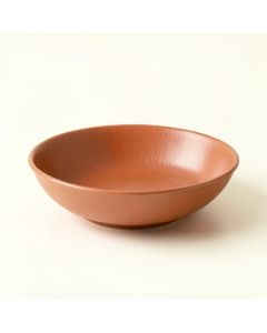 Summit Crest Dining Bowl - Terracotta (synthetic illustration; no displayed measurements)