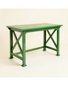 Summit Canyon Empty Workshop Workbench - Green (synthetic illustration; no displayed measurements)