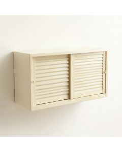 Reed Bluff Wall-Mounted Entry Cabinet - Cream (synthetic illustration; no displayed measurements)