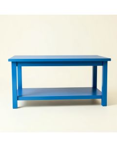 Cliff Dell Empty Workshop Workbench - Blue (synthetic illustration; no displayed measurements)