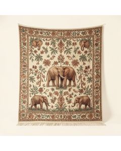 Cotton Bohemian Elephanttapestry (synthetic illustration; no displayed measurements)