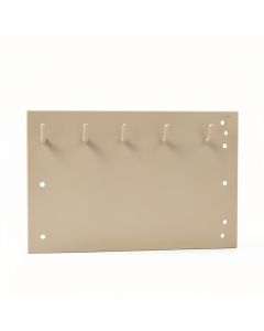 Brook Dale Empty Wall-Mounted Tool Organizer Panel - Beige (synthetic illustration; no displayed measurements)