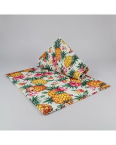 Pineapple Upholstery Fabric Cut (synthetic illustration; no displayed measurements)