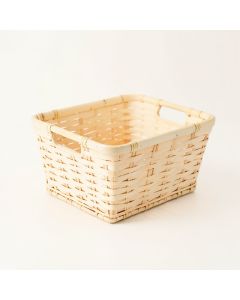 Pine Bridge Empty Storage Basket - Cream (synthetic illustration; no displayed measurements)